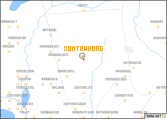 map of Xóm Tra Vông