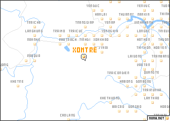 map of Xóm Tre