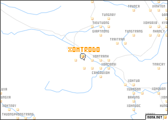 map of Xóm Trọ Ðó