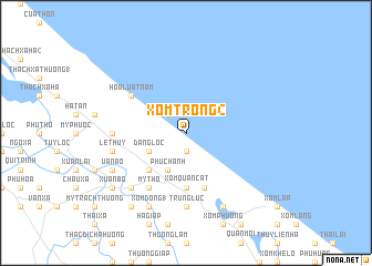 map of Xóm Trong (2)