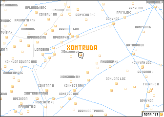 map of Xóm Trụ Ðá
