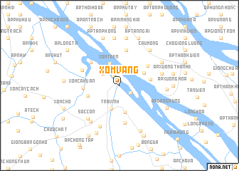 map of Xóm Vàng