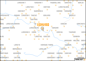map of Xóm Vào