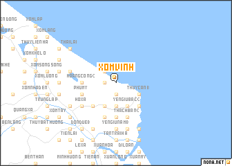 map of Xóm Vịnh