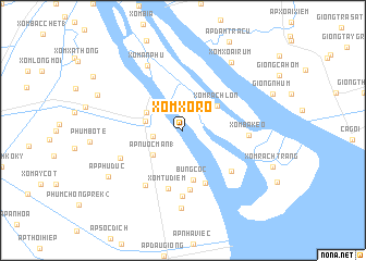 map of Xóm Xo Ro
