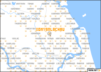 map of Xóm Yân Lạc Hâu