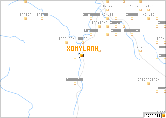 map of Xóm Y Lành