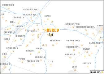map of Xosrov