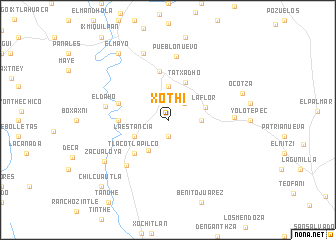 map of Xothi