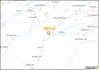 map of Xoylu