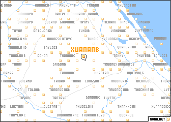 map of Xuân An (1)