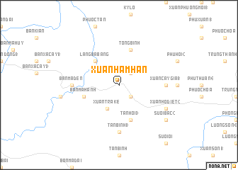 map of Xuận Hãm Hãn