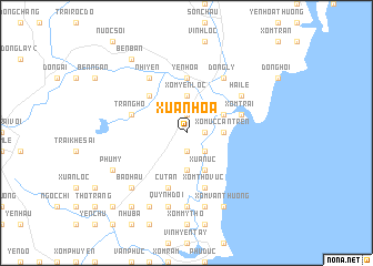 map of Xuân Hòa