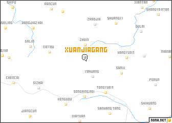 map of Xuanjiagang