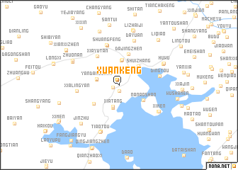 map of Xuankeng