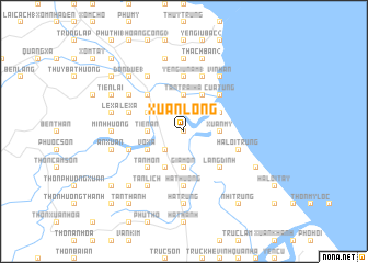 map of Xuân Long