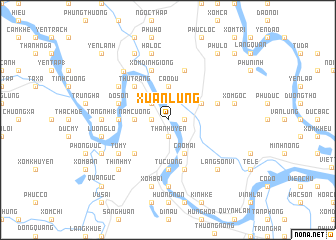 map of Xuân Lũng