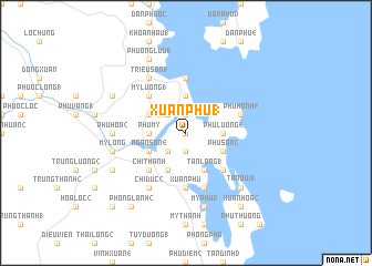 map of Xuân Phú (1)