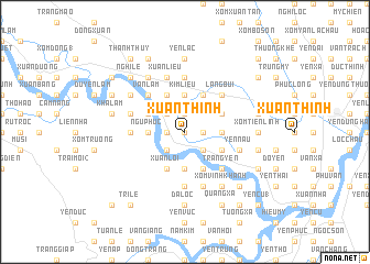map of Xuân Thinh