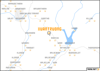 map of Xuân Trường