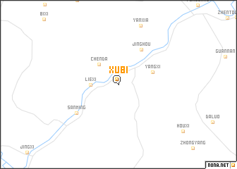 map of Xubi