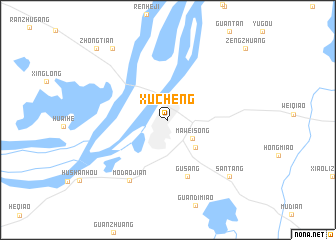 map of Xucheng