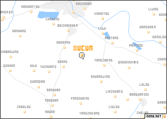 map of Xucun