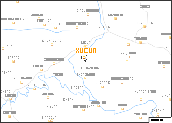 map of Xucun