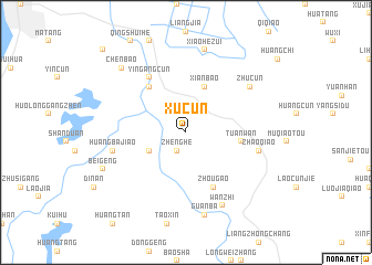 map of Xucun