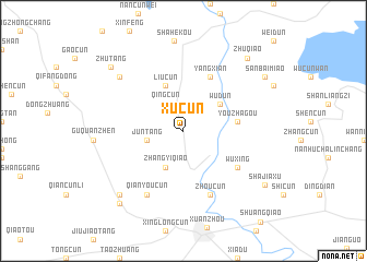 map of Xucun