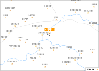 map of Xucun