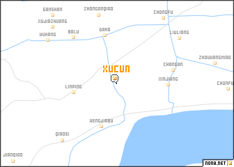 map of Xucun