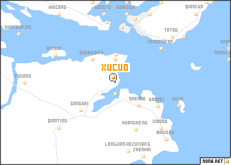 map of Xucuo