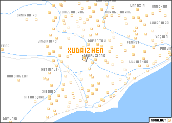 map of Xudaizhen