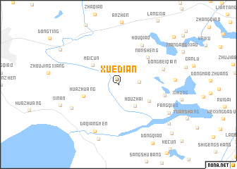 map of Xuedian