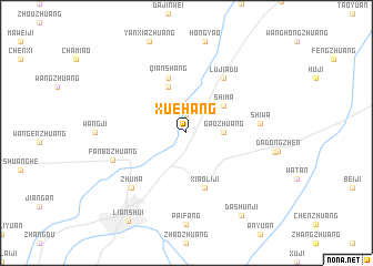 map of Xuehang