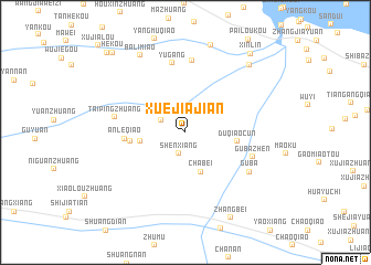 map of Xuejiajian