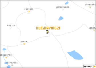 map of Xuejiayingzi