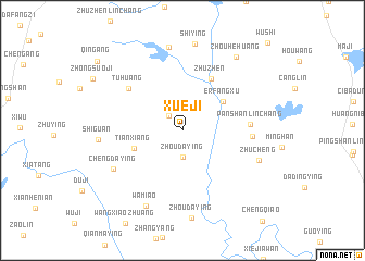 map of Xueji