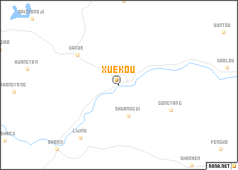 map of Xuekou