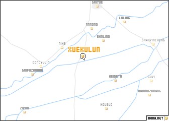 map of Xuekulun