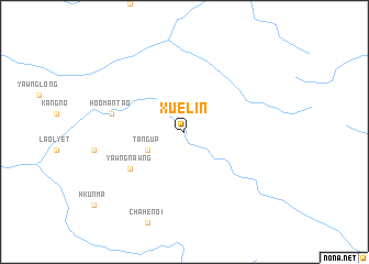 map of Xuelin