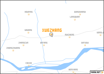 map of Xuezhang