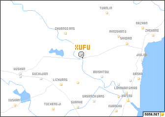 map of Xufu