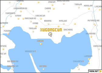 map of Xugongcun