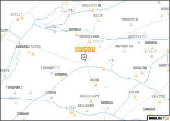 map of Xugou