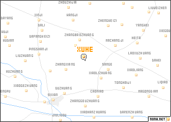 map of Xuhe