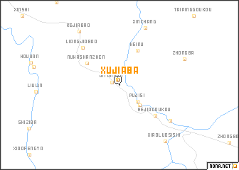 map of Xujiaba