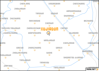 map of Xujiadun