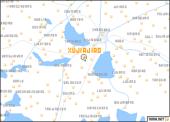 map of Xujiajiao